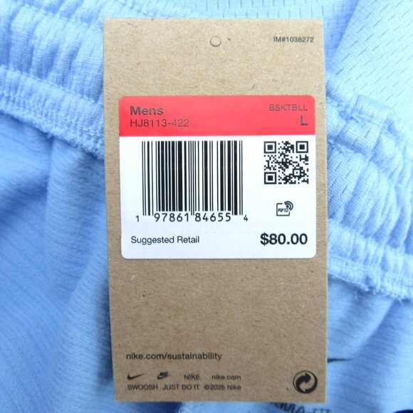 Nike Kobe Therma-FIT Basketball Pants Men's Size Large Blue NEW - Picture 14 of 15